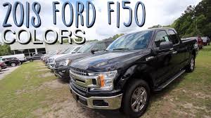 Heres The Colors Of The 2018 Ford F150s Exterior Color Review