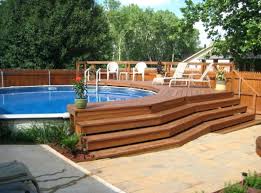 Below We Have A Look At 27 Ingenious Pool Fence Pointers For Domestic Houses Sharing Some Innovative Swimming Pools Backyard Oval Pool Above Ground Pool Decks