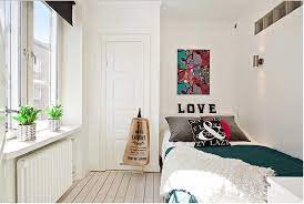 #3 gunakan lemari kecil dengan laci. 5 Desain Kamar Tidur Kecil Ukuran 3x4 Meter Anak Kuliahan Bisa Coba Nih Buat Kamar Kosan Keren Interiordesign Id