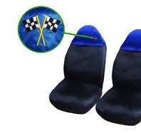 PREMIUM Toyota Alphard Car Seat Covers / Protectors Heavy Duty 1+1 Blue Top
