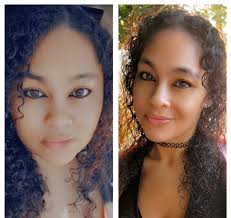 Embracing natural curly gray hair