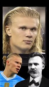 The resemblance between a young, moustache-less Friedrich Nietzsche and  Erling Haaland is no coincidence, nor is the likeness between KSI and the  figure once known as Yabub. #haaland #nietzsche #esoteric #ksi #yakub
