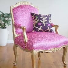 Vintage French Style Gold Chair Pink Sorbet Custom Order Etsy In 2020 Gold Chair Chair Black And White Chair
