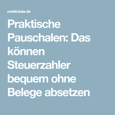 Praktische Pauschalen Das Konnen Steuerzahler Bequem Ohne Belege Absetzen Steuererklarung Tipps Steuertipps Umfragen Geld Verdienen