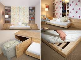 Practical Solution For Small Apartments Hidden Bed Hidden Bed Small Apartments Murphy Bed