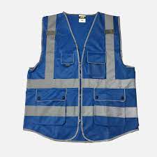 Be the first to review this product. Blue Safety Vest With Pockets Hse Images Videos Gallery