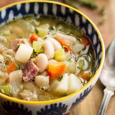 Old Fashioned Ham And Bean Soup Recipe What To Do With Leftover Ham Ham Bone Unsophisticook In 2020 Ham And Bean Soup Bean Soup Recipes Ham And Beans