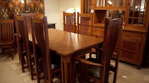 amish furniture gallery dining youtube