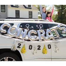 Class Of 2020 Graduation Car Parade Decorating Kit Walmart Com Graduation Party Supplies Graduation Poster Graduation Party Decor