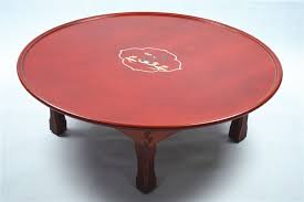 Aliexpress Com Buy Round Korean Table Folding Legs 75cm Asian Antique Furniture Dinning Traditional Floor Low Wooden C Wooden Coffee Table Coffee Table Table