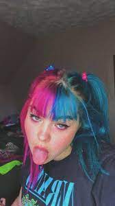 Split Dye Aesthetic Hair Hair Inspo Color Cool Hairstyles