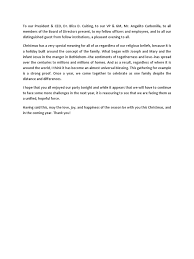 Jeb, neil, marvin, doro, and i, and our families, thank you all for being here. Sample Closing Remarks Christmas Religious Festival Or Holiday