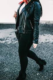 Red Bandana Eleventh Sixteenth Red Bandana Black Leather Jacket Leather Jacket
