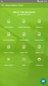 You can set up a sim lock at a later time, if that's something you want to do. Download Factory Imei Unlock Phone On Mexico Telcel Network Free For Android Factory Imei Unlock Phone On Mexico Telcel Network Apk Download Steprimo Com