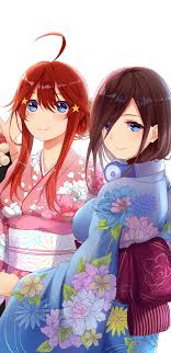 Wallpaper 5 Toubun No Hanayome Anime Girls Nakano Miku Nakano Itsuki Headphones Japanese Kimono 1080x2220 Predoidaniel 1665709 Hd Wallpapers Wallhere You can also upload and share your favorite miku nakano wallpapers. wallpaper 5 toubun no hanayome anime