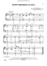 Image Result For Happy Birthday Piano Music Spartiti Musicali Educazione Musicale Musicale