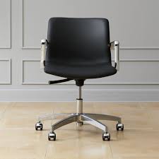 Shop Kinsey Leather Office Chair Italian Made Chair Works Effortlessly In The Office All Natur Modern Office Chair Stylish Office Chairs Leather Office Chair