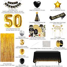 Jul 13, 2018 · 50th birthday party ideas for men. Buy 50th Birthday Decorations For Women Or Men 50 Year Old Birthday Party Supplies Gifts For Her Him Including Happy Birthday Banner Fringe Curtain Tablecloth Photo Props Foil Balloons Sash Online In
