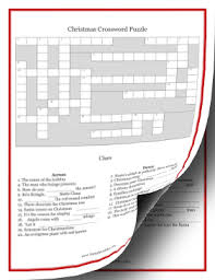 And from now on, here is the 1st photograph: Christmas Crossword Puzzle With Answer Key