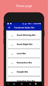 Which tv couples were you surprised to find out actually dated in real life? Facebook Styles Bio 1 0 Apk Androidappsapk Co