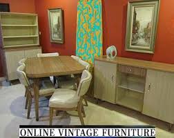 1950s Walter Of Wabash Howell Dining Room Set Vintage Mid Century Mid Century Modern Mid Century Modern Table Chairs 1950s Dining Room Mid Century Modern Table