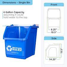 This large grey bin can be used for waste or storing all kinds of things from laundry to firewood. General Household Supplies Set 3 4 25 Litre Large Grey Stackable Recycling Sorting Plastic Waste Bins Lid Waste Bins Dustbins