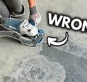 Garage Floor Prep - CONCRETE GRINDING DIY using the Pioneer ...