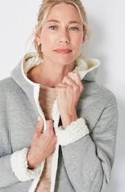 J. Jill ~ M(12/14) ~ NEW Excellent Fit Reversible Sherpa Jacket ~ NWT $189