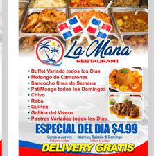 La Mana Restaurant 11 Photos Dominican 135 First St Elizabeth Nj Restaurant Reviews Phone Number Yelp