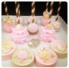 Pin By Aida De Yanho On Candy Table Dessert Ideas Baby Shower Cupcakes For Girls Dessert Table Baby Baby Shower Treats