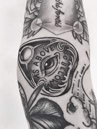 As Above So Below Planchette Done By Stephen Kelly At Bath Street Tattoo Collective Street Tattoo Tattoos As Above So Below Tattoo