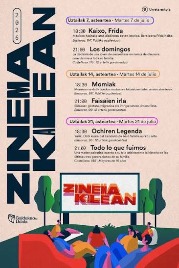 📆AGENDA🎞 ] Zinea / Cine ➡️ IDOLOS (NR 12) Larunbata /Sábado: 18:15 - 20:45 Igandea/Domingo: 18:15 - 20:45 Astelehena/Lunes: 20:00 🎟️ Sarrerak/Entradas👇🏼 🔗 https://www.galdakao.eus/agenda-cultural/2000610/7055/Home 📍 Torrezabal Kultur Etxea ...
