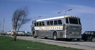 Greyhound 2827 4 24 1967 John Lebeau Cololection Bus City Greyhound Bus Greyhound