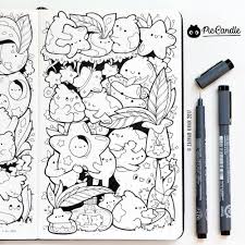 Doodle Art Seni Doodle Sketsa Seni