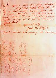 Casebook Jack The Ripper Ripper Letters It has no end nor beginning… it's just a meaningless repetition of dissection… holy mother of dismembermentmaria the ripper!! casebook jack the ripper ripper letters