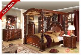 Queen size bedroom furniture sets for sale. Castillo De Cullera Cherry Queen Size Canopy Bedroom Set Canopy Bedroom Canopy Bedroom Sets Bedroom Sets