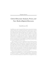 The cost is about $150/hr. Pdf Critical Discourse Analysis Power And New Media Discourse In M Kopytowskaa And Y Kalyango Eds Why Discourse Matters Negotiating Identity In The Mediatized World Peter Lang 287 306