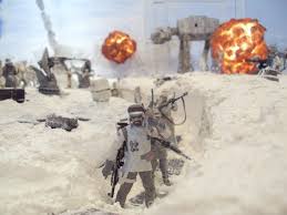 Custom star wars diorama hoth base. Incredible Diorama Of The Battle Of Hoth From Star Wars The Empire Strikes Back Wired