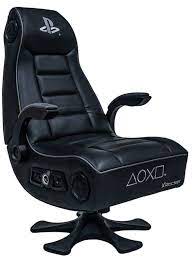 The chair requires rca cables which no one uses anymore. X Rocker Playstation Officially Licensed Infiniti 4 1 Pedestal Chair Black Ebuyer Com