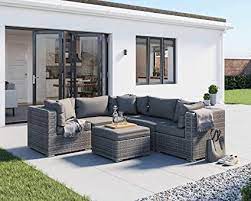 Maybe you would like to learn more about one of these? Amazon Com Susie S Garden Outdoor Rattan Patio Furniture Clearance No Assembly Wicker Ottoman Aluminum Outside Sectional Couch Sofa Patio Seating 6pcs Backyard Furniture W Free Waterproof Cover 3toss Pillows Garden Outdoor