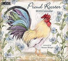 Amazon Com Lang Proud Rooster 2020 Wall Calendar 20991001936 Office Products In 2020 Wall Calendar Calendar Rooster
