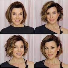 Ways To Wear A Short Bob Short Hair Styles For Round Faces Short Hair Styles Hair Styles