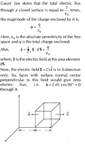Important Questions For Class 12 Physics Cbse Gausss Law Q 26jpg Page1 Gauss S Law Physics Physics And Mathematics