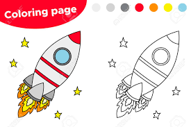 Download nasa space communications and navigation coloring page and scavenger hunt. Educational Game For Preschool Kids Printable Coloring Page Or Book Cartoon Rocket Space Theme Vector Illustration Royalty Free Cliparts Vectors And Stock Illustration Image 125229393