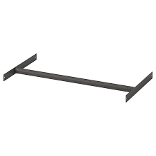Link ikea wall rail shelves dryer algot. Aurdal Extendable Clothes Rail Dark Grey 57 90 Cm Ikea