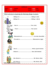 We did not find results for: Comparatives Adjectives Elementary English Grammar Exercises Grammar Exercises