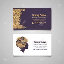 So it's important to spend some time on the design when creating it. Beauty Salon Luxury Business Card Design Template With Beautiful Woman S Profile Royalty Free Cliparts Vectors And Stock Illustration Image 39316645
