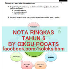 Download mp3 kemahiran proses sains gratis, ada 20 daftar lagu kemahiran proses sains yang bisa anda download. Nota Ringkas Sains Tahun 6 Oleh Cikgu Pocats