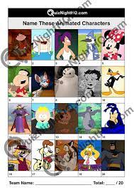 (must be a family name.) if you know the answers to these cartoon trivia questions, try these pop culture trivia. Animated Characters 003 Quiznighthq