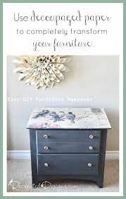 Incredibly Creative Furniture Hacks Decoupage Furniture Creative Furniture Recycled Furniture